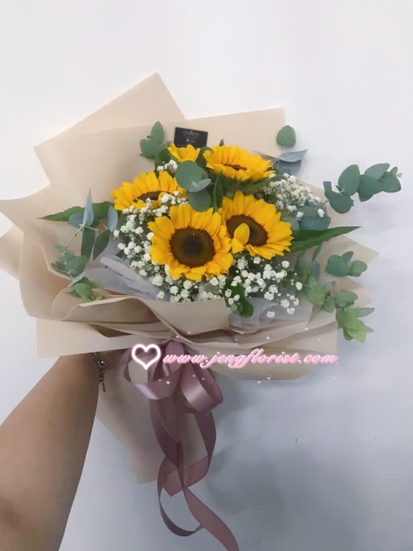 sunflower bouquet 04